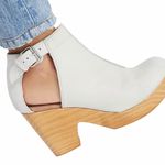 Free People Bone Off White Amber Orchard Clogs Shoes size 40 Photo 1