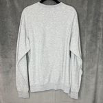 Fruit of the Loom Gray Crewneck Pullover‎ Sweatshirt Butterfly Embroidery Medium Photo 2