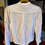 Matilda Jane Good Hart Lydia White Cotton Eyelet Blouse sz XS Photo 9