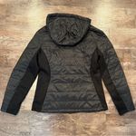 Spyder Spider Lightweight Hooded Women’s Black Quilted Puffer Full Zip Size Medium Photo 5
