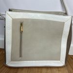 Samoe Style East/West Shopper Handbag/Shoulder Bag Faux Leather Neutral Soft Photo 0