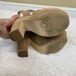 Anthropologie Seychelles Haven't Got A Worry Sandal Vacchetta Leather 8.5 Photo 5