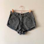 Levi’s Black Ripped  Jean Shorts Photo 0