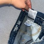 Levi's Levi’s Denizen Women’s Blue Denim Mini Jean Skirt Sz 26/3 Raw Hem Photo 4