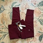 FIGS  Yola Skinny Pant In Burgundy Photo 3