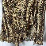 Code Mode Leopard Ruffle Maxi Skirt Size M Size M Photo 2