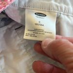 Old Navy  Blue Floral Cotton Chino Shorts Photo 9