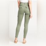 Spanx  Stretch Twill High Rise Cargo Skinny Ankle Pants In Soft Sage Green C30 Photo 4