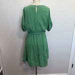 Xirena S Small Aiden Dress in Juniper Green Lightweight Gauze Ruffle Pockets Photo 8