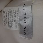 After Six  16 Eggshell Halter Formal Dress Plus Photo 2