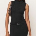 Reformation  Jemma Knit Dress L Black Photo 9