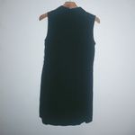 Apt. 9  6 Sleeveless Soft Shirt Dress Black Button Down Front Funeral New! Photo 6