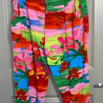 Jams World  High Waisted Dreams Print‎ Cropped Pants Photo 0