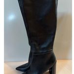 Vince Pilar 98MM Leather Knee-High Boots Black Size 10 US DD462 (new) Photo 2