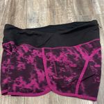 Lululemon  Run Times Speed Up Breezie Shorts in Purple/Black Tie Dye Photo 4