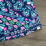 Lilly Pulitzer Luxletic Aila Skort Hydra Blue Dandy Lions Pink Skirt Size Large Photo 3