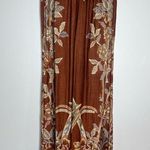 Brahmaki Terra Di Siena Wide Leg Reversible Pants Sz S Orange Photo 4