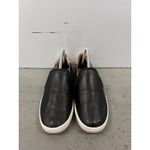 UGG  Cas Slip-On Sneaker Women's 8.5 Black Leather Casual Comfort Shoes Athletic Photo 5