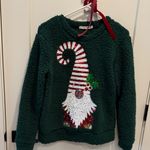 Chance or Fate  Festive Green Gnome Sweatshirt Photo 8