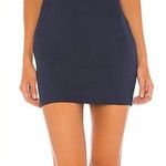 superdown  Grecia Strappy Back Mini Dress Size Small Navy Blue Photo 0