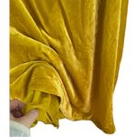 Maeve  velour mustard skirt size small Photo 8