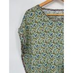 Natural Life  Frankie Knit Cotton Tee Breezy Mini Floral Dress Size M Bohemian Photo 3