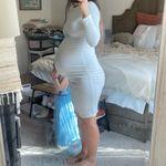 Missufe White maternity dress Size M Photo 2