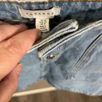 Topshop Women's A Line Skirt Blue Pockets Button Fly Medium Wash Denim. Size 8 Photo 2