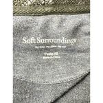 Soft Surroundings Pullover Tunic Top Blue Shawl Collar Knit Cuffs Size Petite XS Photo 7