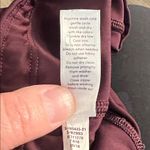 Athleta Women's Eggplant (Purple) Athletic Leggings w/rear zipper pocket XL Photo 11