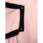 Misslook‎ Pink Shift Dress size 10 Wrap Lined MIDI Business Retro Photo 4