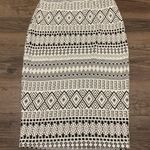 Lovely Day Black & White Bodycon Skirt Photo 3