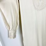 Souk Indigo Cairo Embroidered Maxi Dress Cream/Ivory NWT Size Small Photo 6