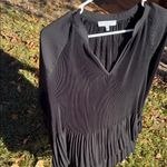 Current Air  Elegant Black Pleated Women's Top Photo 12