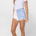 Vervet High Rise Jean Shorts Size Medium Blue Photo 1