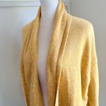 Old Navy  Fair Isle Knit Yellow Medium Open Front Cardigan Sweater Women's Photo 1
