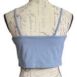Blue Tank Top Shirt With Built In Sports Bra Size X Photo 1