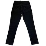 Levi's Classic Mid Rise Skinny Jeans Black Wash Womens 6 Denim Pants Grunge Photo 7