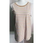 Pact • Purple Orange Soho Stripe Organic Cotton Softspun Tank Top Photo 5