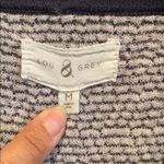 Lou & grey open cardigan high slits sz M navy Photo 2