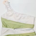Camila Coelho  Rumba One Piece in Celery Green & White Small Photo 10