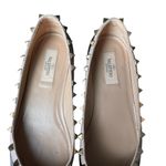 Valentino Garavani Valentino - Rockstud Patent Leather Ballet Flats Black Poudre Sz 38 (US 8) Photo 3