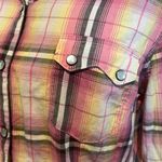 Natural Reflections Plaid Button-Up Shirt (M) Photo 2
