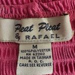 Pleat Pleat by Rafael Textured Ombre Pencil Skirt (1101) Red Size M Photo 8