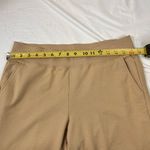 Ralph Lauren Lauren Active beige joggers pull on zippered bottoms Size Medium Photo 8