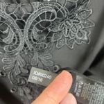 EXPRESS  Black Lace Off Shoulder Top Medium 3/4 Sleeve‎ Romantic Dressy Chic Photo 7