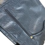 Juicy Couture Black Pebbled Leather Large Shoulder Bag Women Photo 7