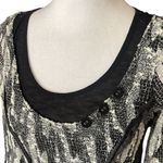 Picadilly Fashion Gothic Witchy Midi Dress Black White Layered Womens Size XS Photo 2