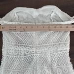 Pretty Little Thing White Lace Flare Sleeve Bardot Bodycon Dress Size 2 NWT Photo 10