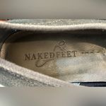 Naked Feet Caldi Pointed Toe Pump in Pewter Leather Size 8 Gray Photo 11